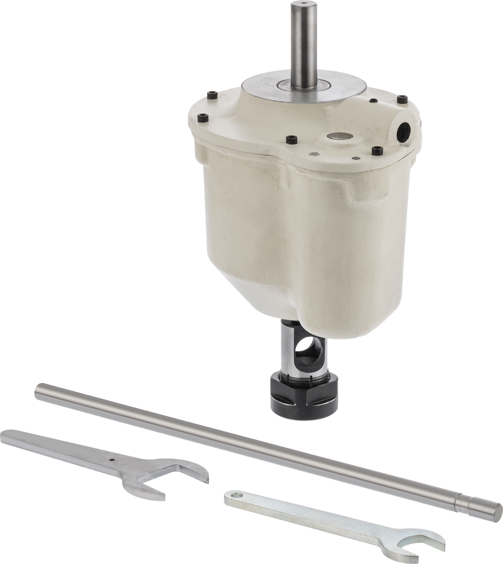 Düz Şaftlı Otomatik Ters Çevirmeli Kılavuz Çekme Başlıkları, 3/4" Düz Şaftlı, Procunier 4-F