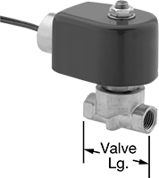 Pirinç Gövde Solenoid Açma/Kapama Vanası, Kriyojenik Sıvılar için