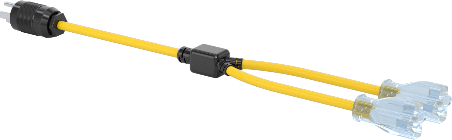 NEMA 14-50 Fiş x NEMA 5-15/5-20 Soket Adaptörü