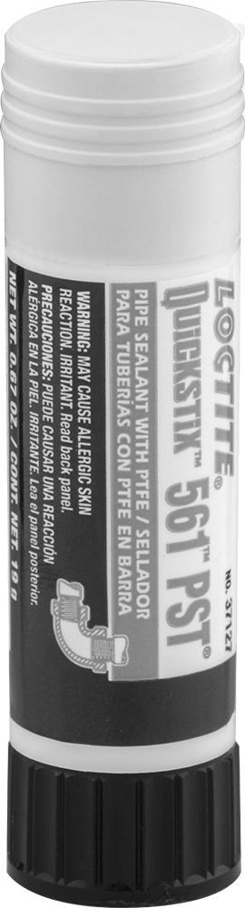 PTFE'li Damlamayan Loctite® Diş Sızdırmazlık Maddesi, Düşük Kilitleme Gücü, Model 561, 0.7 oz. Çubuk