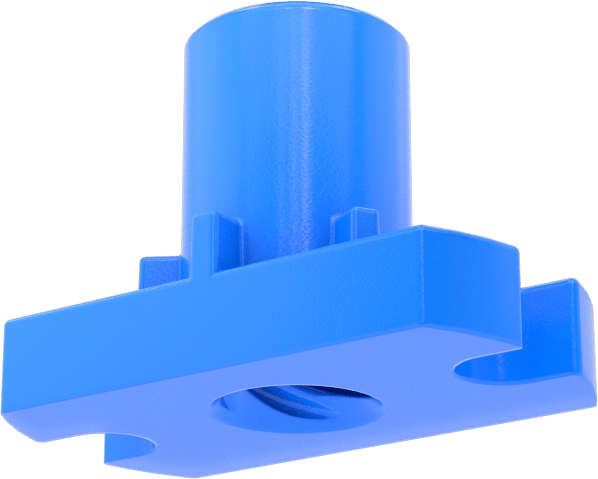 Hızlı Hareketli Ultra Hassas Kılavuz Vida için M5 x 1.25 mm Dişli Flanşlı Somun