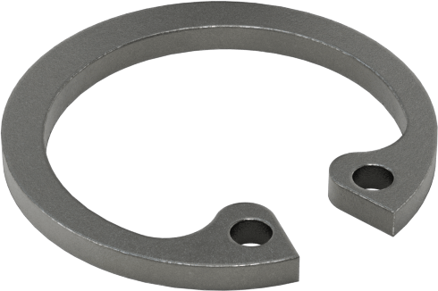 Ağır Hizmet İç Segmanlar, 20 mm İç Çap için, Siyah Fosfat 1060-1090 Yay Çeliği