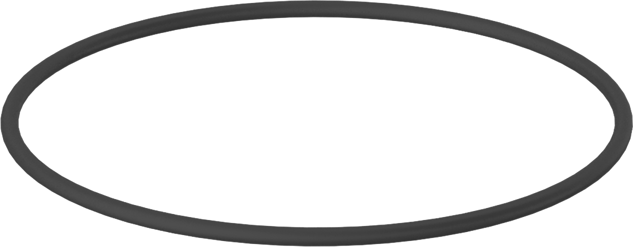 Kimyasallara Dayanıklı Viton® Floroelastomer O-Ring, Mil-R-83248, 1/8 Kesirli Genişlik, Dash No. 248 — 248, Yuvarlak, Durometre 75A (Orta)