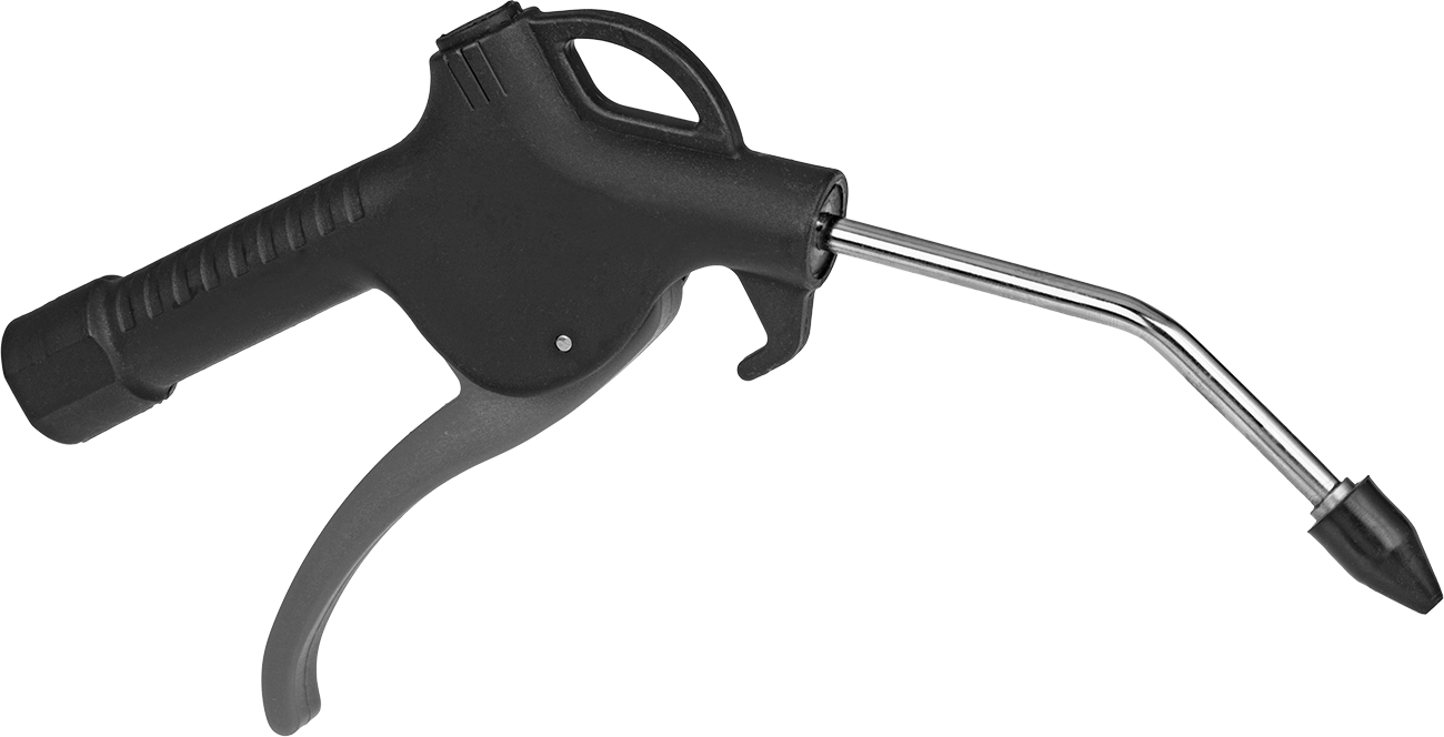 With Pistol Shape, Angled Nozzle, and Lever Control
