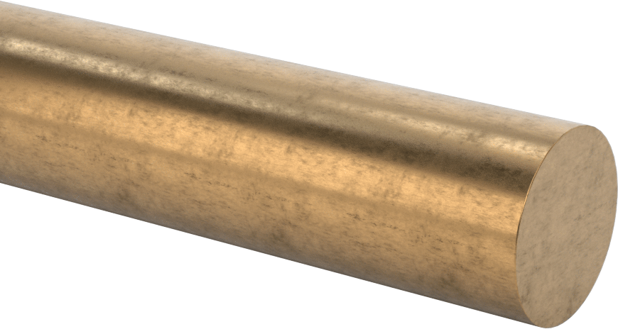 Yüksek Mukavemetli İşlenebilir 955 Bronz, 1" Çap