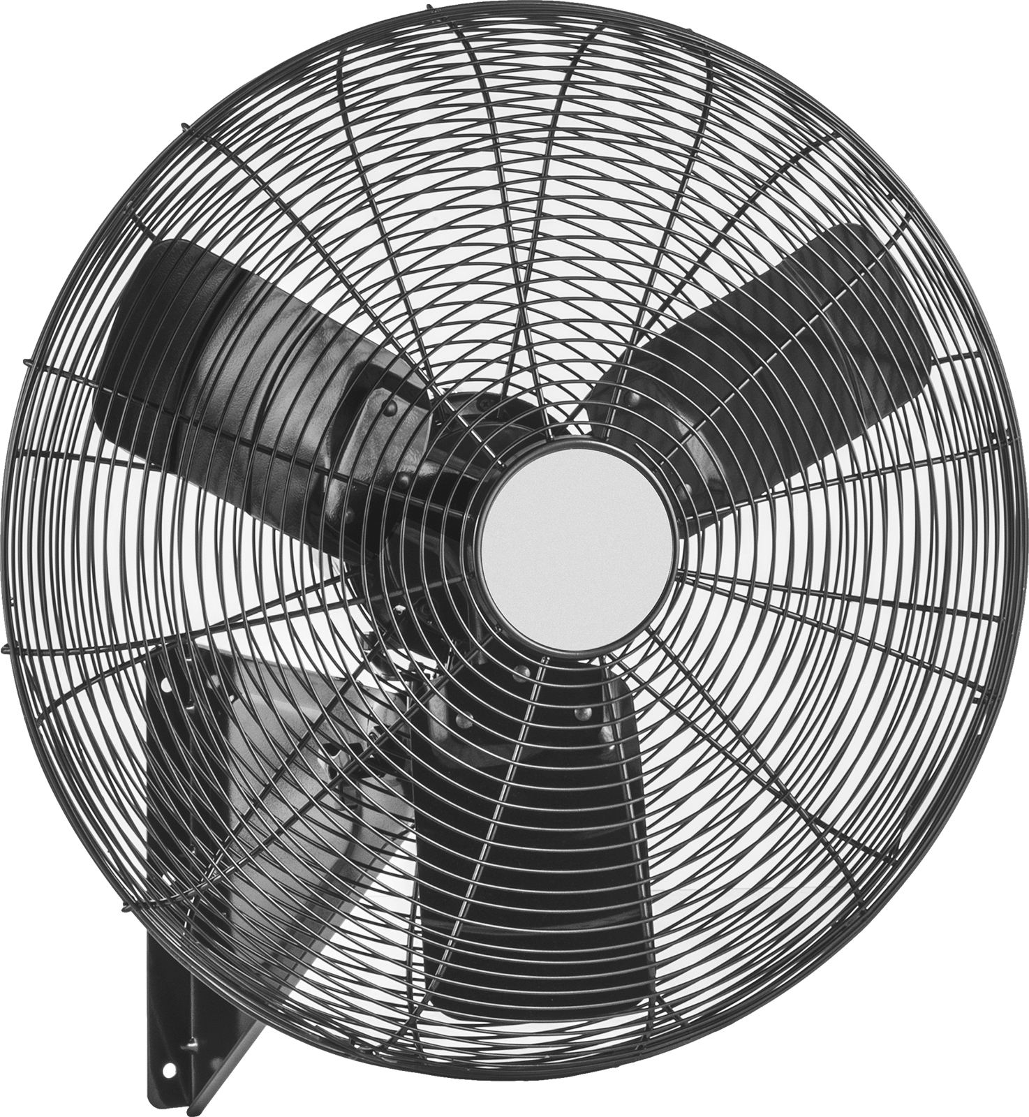 Ultra Sessiz Fan, Duvar Montajı, Salınımlı, 24" Bıçak Çapı