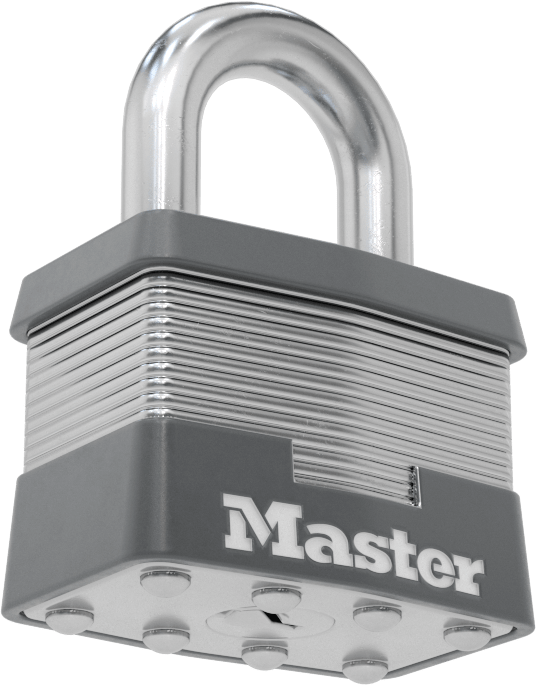 Lamine Çelik Gövdeli Asma Kilit, Master Lock 1, 2001 Numaralı Anahtara Uyumlu