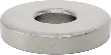 Yüksek Korozyon Dirençli 316 Paslanmaz Çelik Pul, Büyük Boy, 4 Numaralı Vida Boyutu için, 0.125" İç Çap, 0.344" Dış Çap