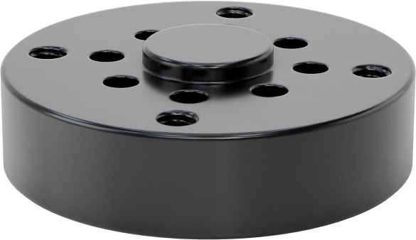 Robot Alet Montaj Deseni Adaptörü, ISO 31.5 x 50 — Alet Montajı, 63 mm, Yuvarlak