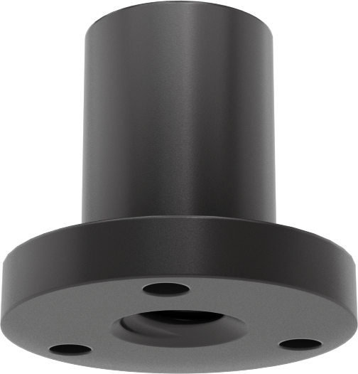Ultra Hassas Kılavuz Vidayı için 3/8"-10 Dişli Boyutlu Flanşlı Somun