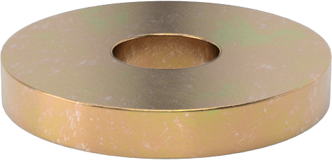 Çelik Mil. Spec. Pul, Sarı Kromat Kaplamalı Çinko, 1/4" Vida Boyutu, MS51412-23