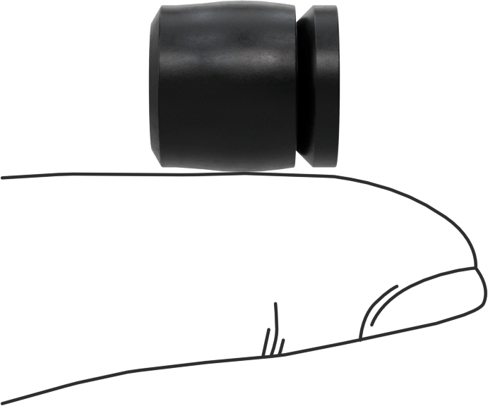 Yüksek Yük Bağlantı Elemanı Montajlı Baskı Yayı, 0.563" Uzunluk