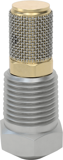 Sisleme Nozulu, Tam Koni, Pirinç, 1/8 NPT Erkek, 40 PSI'da 0.63 gph