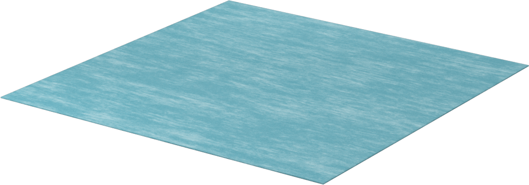 Yağa Dayanıklı Aramid/Buna-N Conta Malzemesi, 6" x 6" Levha, 1/64" Kalınlık