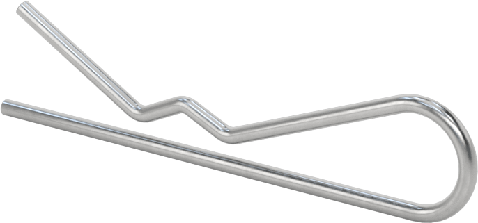 Saç Tokası Kopilyası, 1040-1065 Çelik, 1/4"-3/8" Pim Çapı, 3/64" Tel Çapı