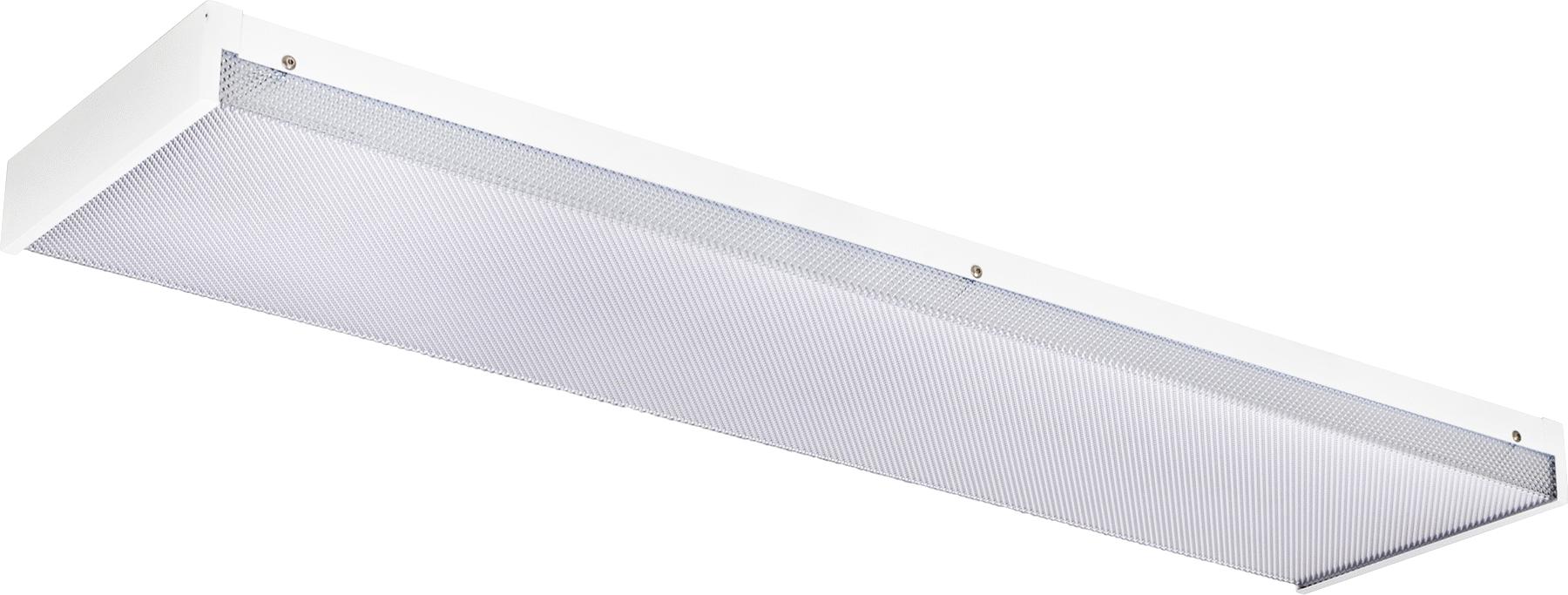 Darbeye Dayanıklı Tavan Işığı, 48-3/4" Uzunluk x 12-1/4" Genişlik x 2-3/4" Toplam Yükseklik, 4975 lümen