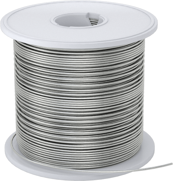 Temizlemeye Gerek Olmayan Özlü Lehim, HVAC Uygulamaları için, 0.031" Çap, 1 lb.