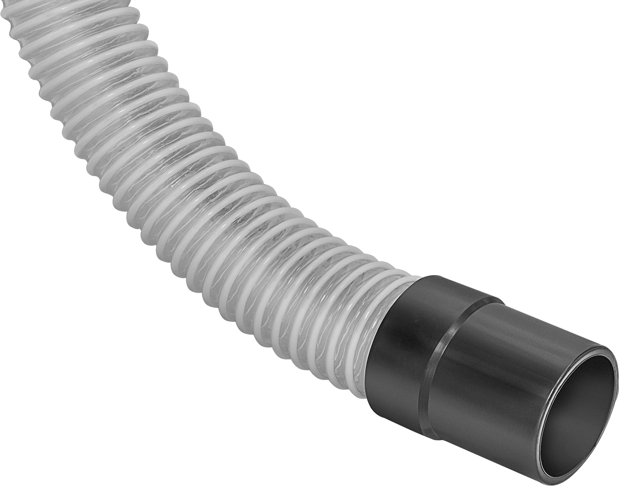 Bağlantı Parçaları Takılı Kanal Hortumu, Statik Elektrik Giderici, 1-1/2" İç Çap