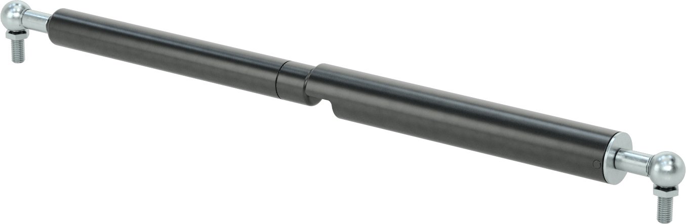 Ayarlanabilir Kuvvetli Kilitli Gaz Yayı, 21.73" Uzatılmış Uzunluk