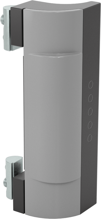 1.5 inç ve 40 mm Yüksekliğinde Raylı T-Yivli Çerçeveleme için Gri Kenar Çekme Kolu — 1 1⁄2", 3", 4 1⁄2", 40 mm, 80 mm, 120 mm, Tekli, Çif…