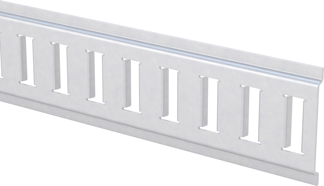 E-Track, Yatay, Alüminyum, 10 Fit Uzunluk — Ray, Alüminyum, 10 ft.