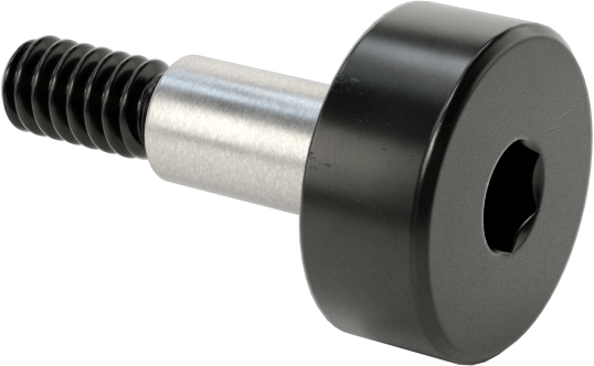 Alaşımlı Çelik Omuz Vidaları, 2 mm Omuz Çapı, 4 mm Omuz Uzunluğu, M1.6 x 0.35 Diş
