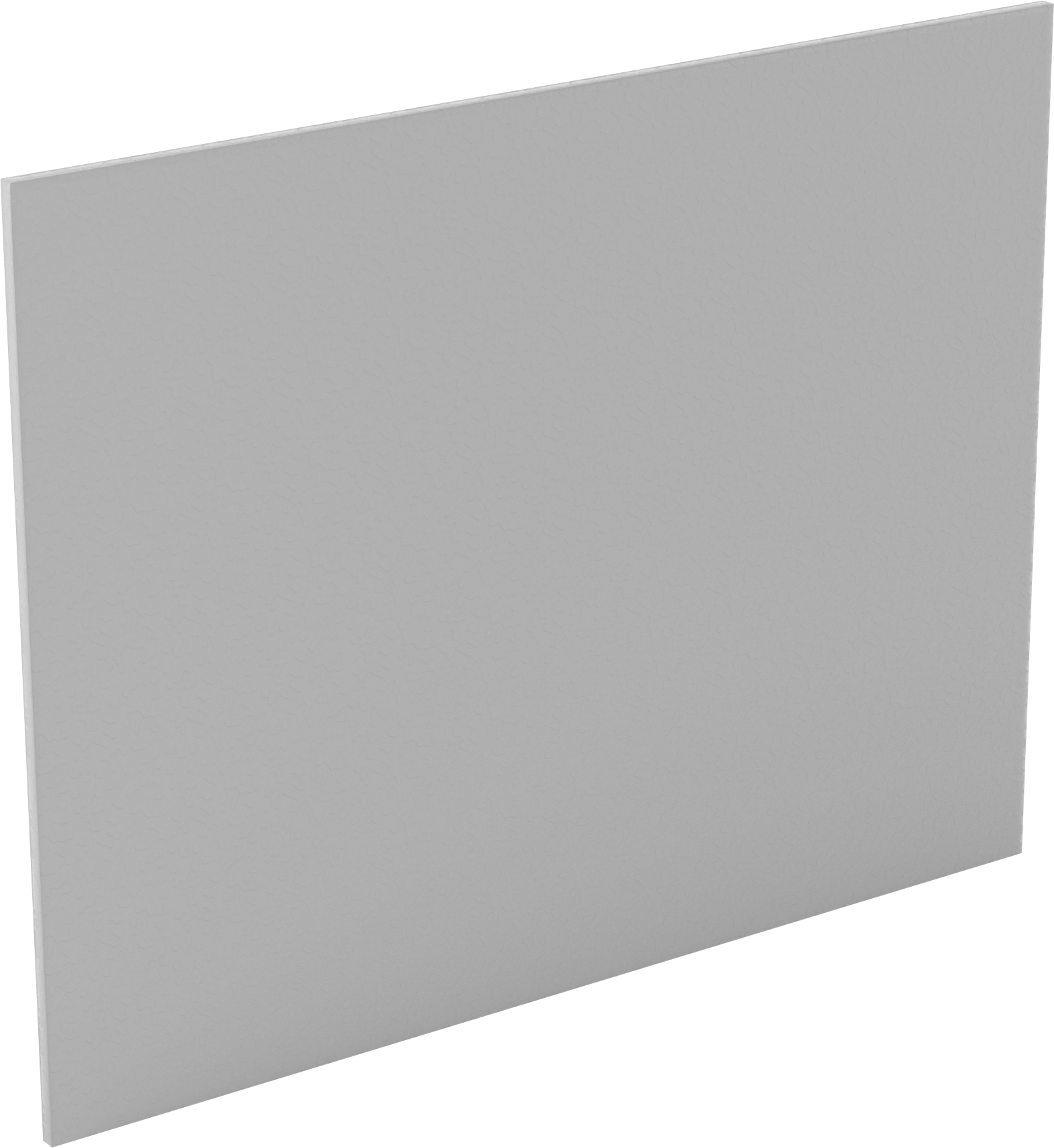 Plastik Tuvalet Bölmesi için 55" Yüksekliğinde x 70" Genişliğinde x 1" Kalınlığında Panel