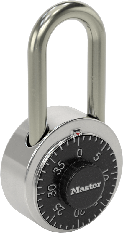 Kombinasyon Asma Kilit, Master Lock 1500, 1-1/2" Dikey Mapa Açıklığı