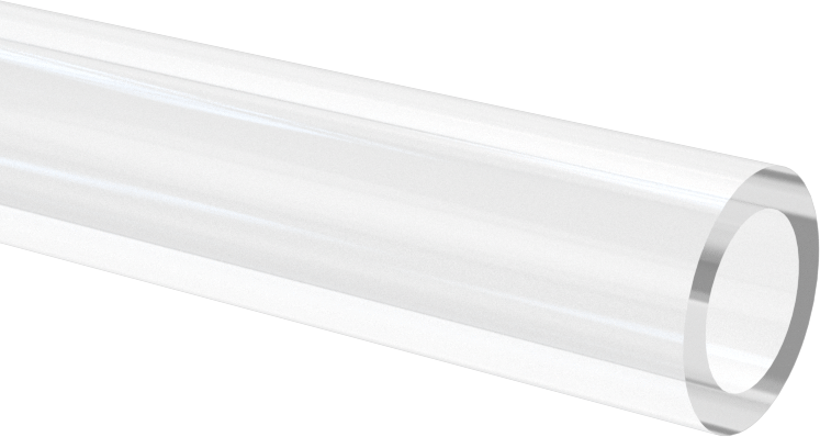 Tüp Şeklinde Ölçüm Camı, 1/2" Dış Çap, 8" Uzunluk