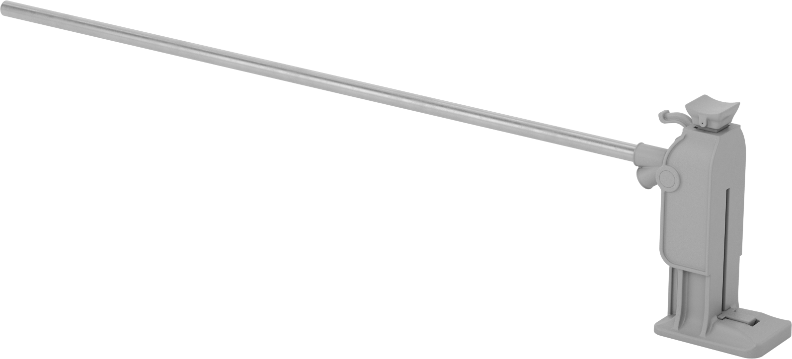 İki Yükseklikte Cırcırlı Kriko, Demir, 10 Ton/20000 lbs. Kapasite, 9-1/2" Maksimum Kaldırma — Demir