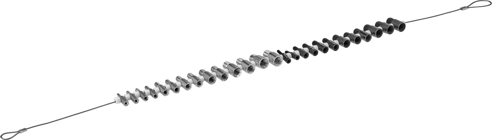 Dişli Vida, Cıvata, ve Somun Boyutu Tanımlayıcı, İnç/Metrik için — Bolts, Nuts, Screws, Threaded Rods, Çelik