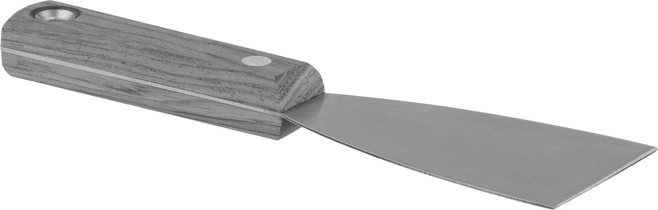 Macun Bıçağı, 1-1/4" Genişlik x 3.75" Uzunluk x 0.03" Kalınlık Çelik Bıçak