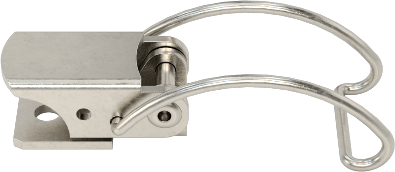 Çekme Mandalı, Çakmasız, 304 Paslanmaz Çelik, 2-1/8" Uzunluk x 7/8" Genişlik