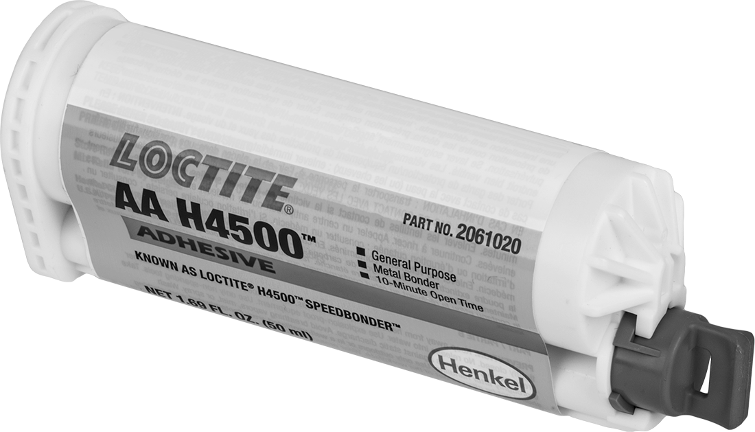 Yapısal Yapıştırıcı, Akrilik, Loctite®, H4500, 1.69 FL. oz. Kartuş