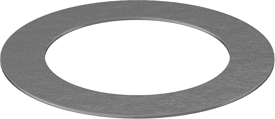 1074-1095 Yaylı Çelik Şimler, 16 mm Çaplı Vida Omzunu Kısaltmak için, 0.01 inç Kalınlık — 16 mm, 0.01", 23.67 mm