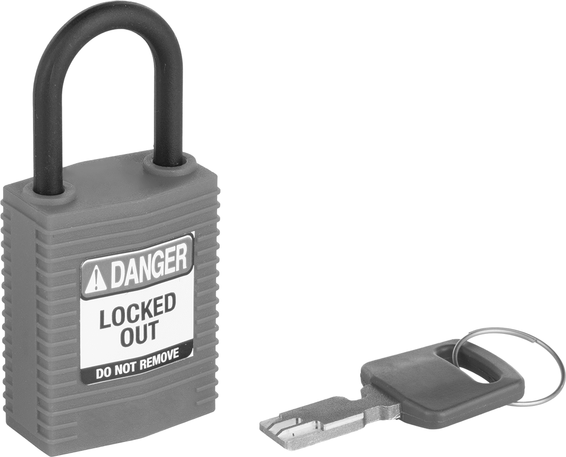 Padlock with Key Cover