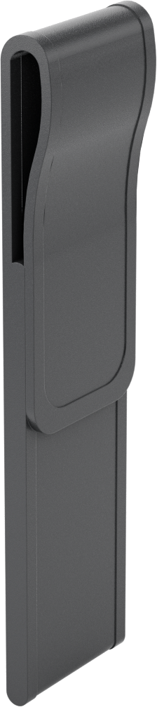 3/8" ila 1/2" Çaplı Saplı El Feneri için Kılıf — Nylon, Plastic, 5", Siyah