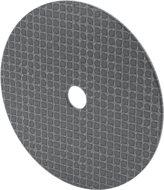 Metal Kesme Diski, Uzun Ömürlü, Düz, 2 inç Çap, 0.035" Kalınlık, 1/4" Delik, 60 Kum