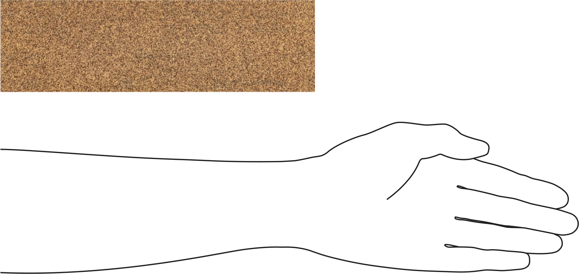 Zımpara Blokları için Zımpara Kağıtları, Takılabilir, 2-3/4" Genişlik x 9" Uzunluk, Pürüzlü Yüzey için, 80 Kum