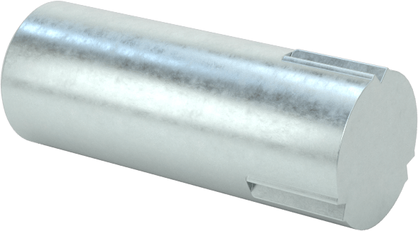 Çelik Çeyrek Oluklu Pim, 3/32" Çap, 1/4" Uzunluk