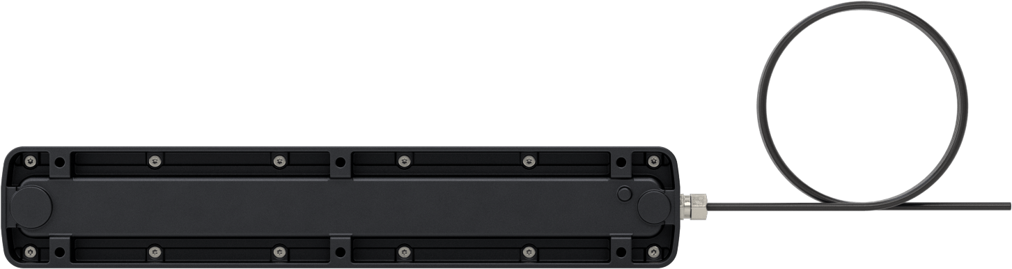 Yüksek Sıcaklık Şerit Makinesi Işığı, 13-3/8" Uzunluk x 2-3/8" Yükseklik x 1-1/4" Genişlik Toplam