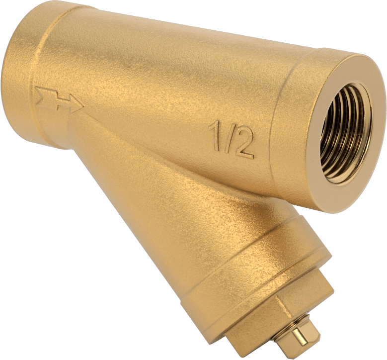 Orta Basınçlı Bronz Y-Süzgeç, 1/2 NPT