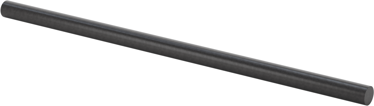 Sinterlenmiş Silikon Karbür Seramik Çubuk, Yüksek Mukavemet, Aşınmaya ve Aside Dayanıklı, 1/2" Çap, 12" Uzunluk — Disk, Çubuk, 1⁄2", Cera…