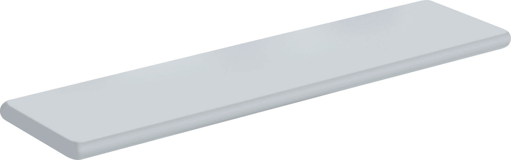 Plastik Tezgah Koltuğu, 36" Genişlik x 9-1/2" Derinlik x 3/4" Kalınlık
