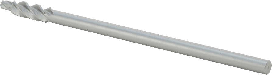 Büyük Boy Yüksek Hızlı Çelik Havşa, 0.5 mm Aşırı Boyut, 3 mm Vida Boyutu için