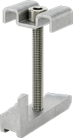 Metal Çubuk Izgara Klipsi, Galvanizli Çelik