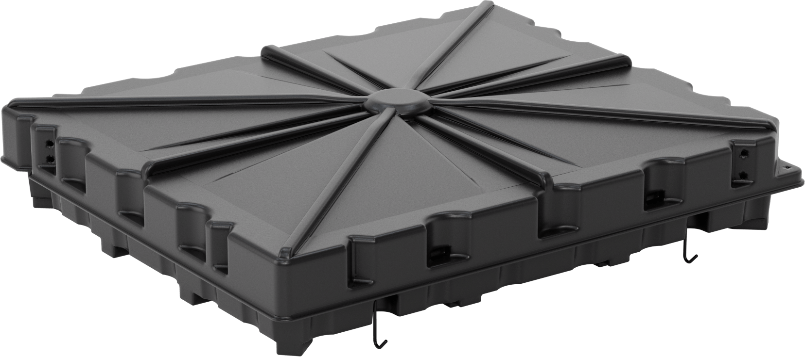 Tank Hunisi, 30-3/8 Galon Kapasite, 43-1/4" Uzunluk x 51" Genişlik Üst