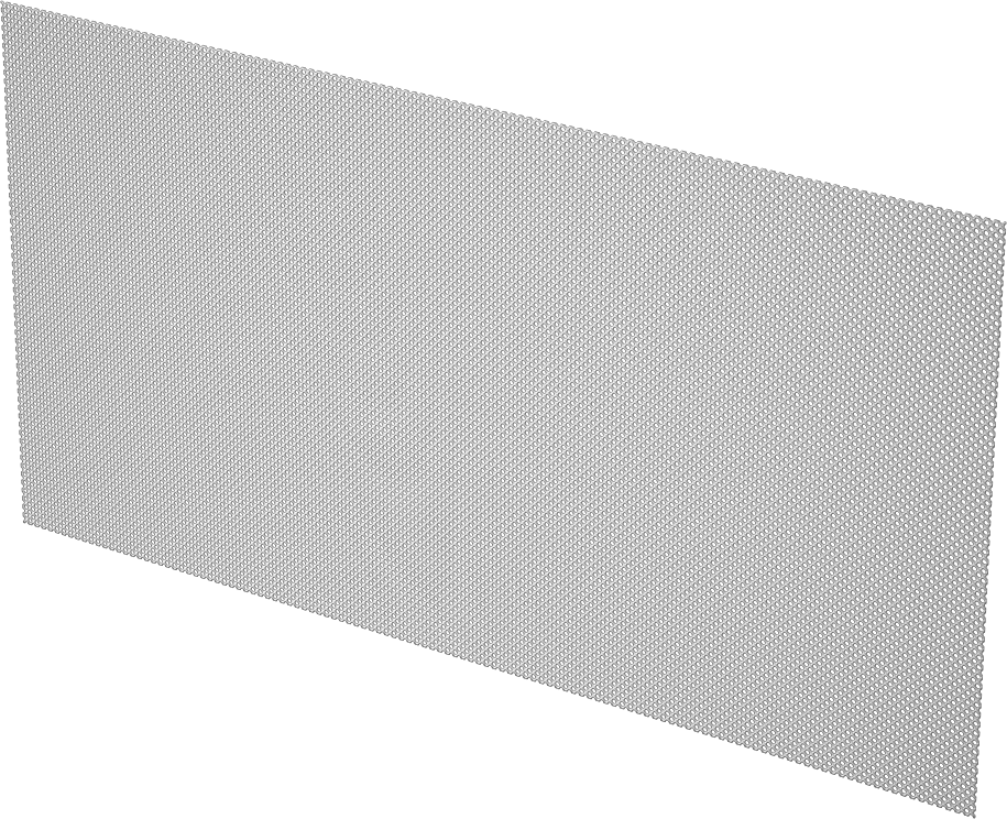 T-Yivli Çerçeve, Gümüş Delikli Panel