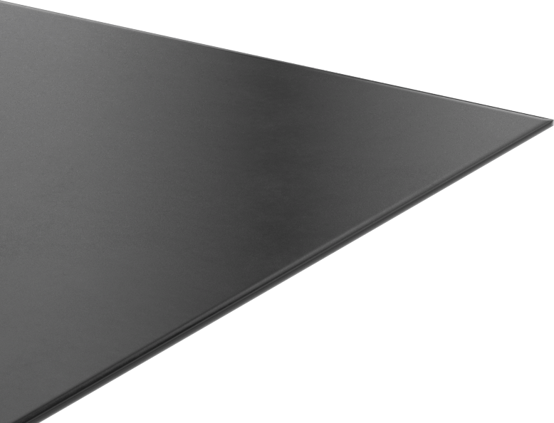 Hava Koşullarına Dayanıklı EPDM Kauçuk Levha, İçme Suyu için, 6" x 6", 1/32" Kalınlık