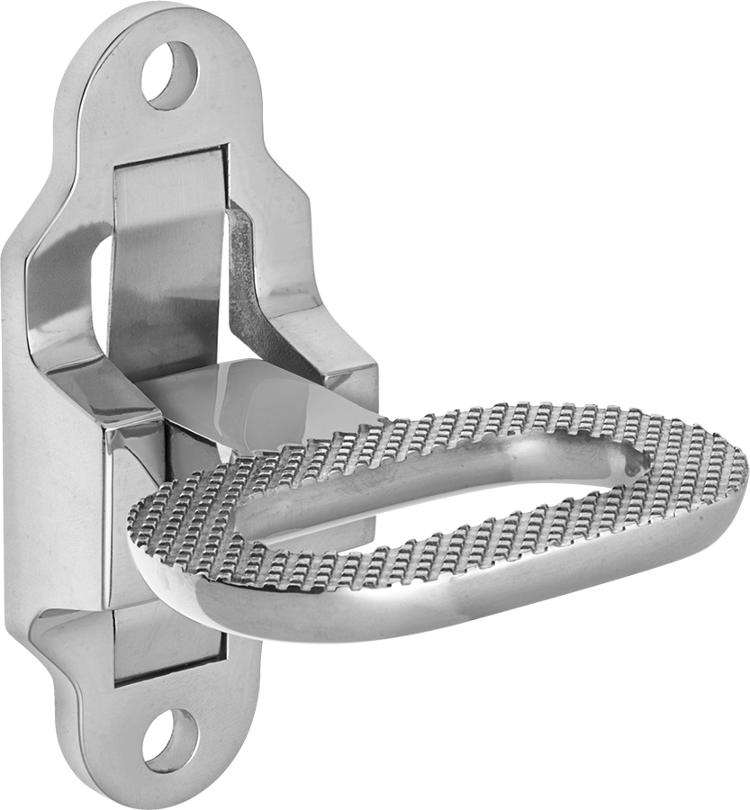 Katlanabilir Basamak, 4-3/8" Yükseklik x 1-7/8" Genişlik x 3-1/2" Toplam Derinlik, 316 Paslanmaz Çelik